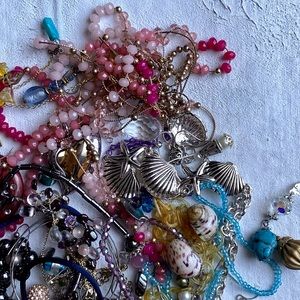 Jewelry Making - Upcycled Jewelry Parts & Pieces #B